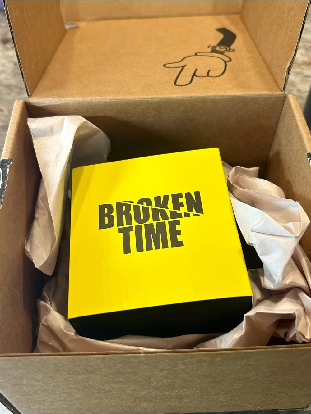 Mad Hudson Broken Time Brad Podray Watch Box Papers